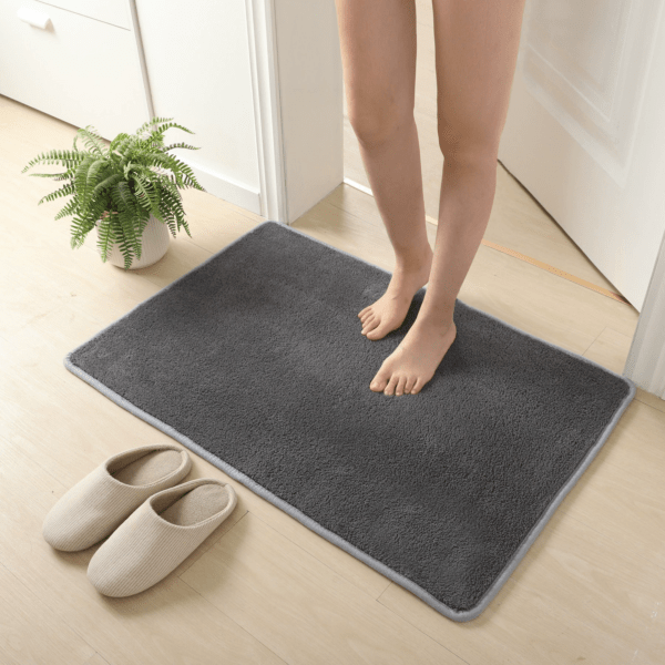 Bathroom anti-slip mat, water-absorbing floor mat at the entrance of the toilet