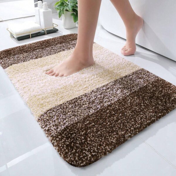 Absorbent Bathroom Mat 30x20 - Extra Soft Microfiber, Quick Dry Home Decor