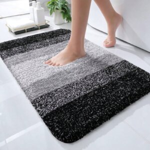 Absorbent Bathroom Mat 30x20 - Extra Soft Microfiber, Quick Dry Home Decor